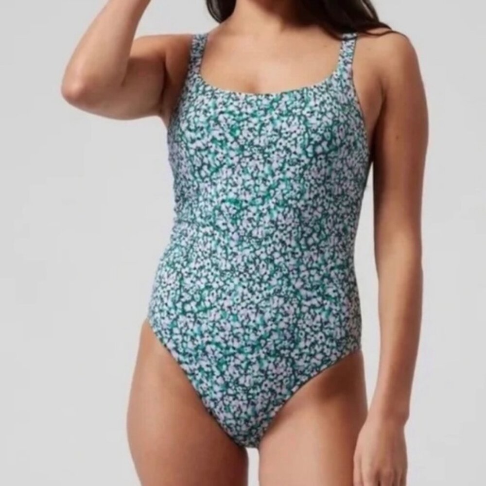 🆕‎ Athelta Hermosa Printed Bathing Suit